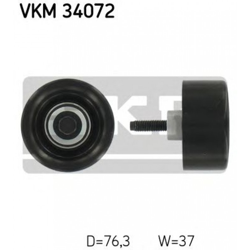 VKM 34072 SKF Ролик модуля натягувача ременя